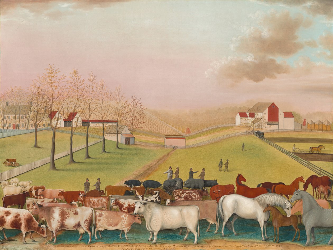 Cornell-gården av Edward Hicks