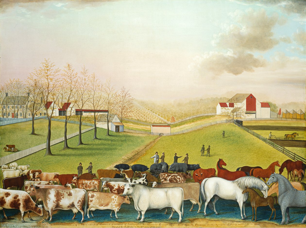 Cornell-gården av Edward Hicks