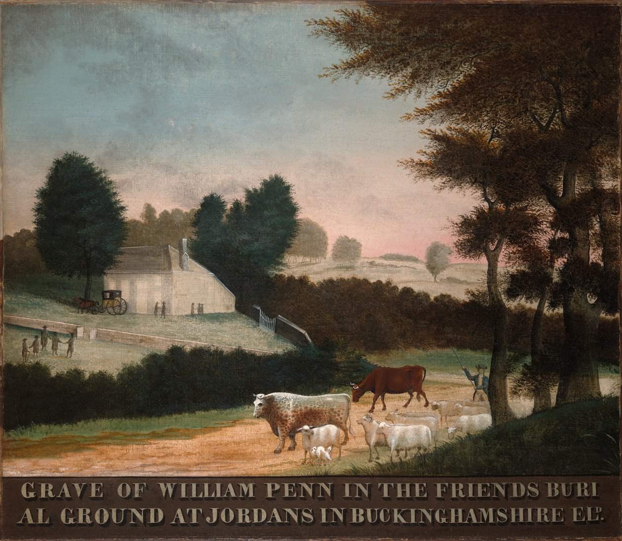 Graven til William Penn av Edward Hicks