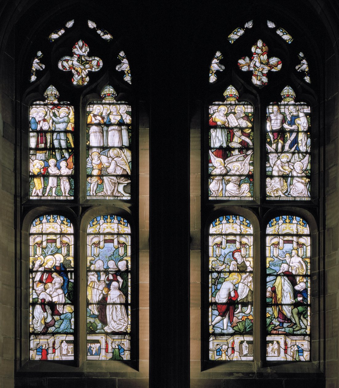 East Window, 1882 (farget glass) av Edward Holmes Jewitt