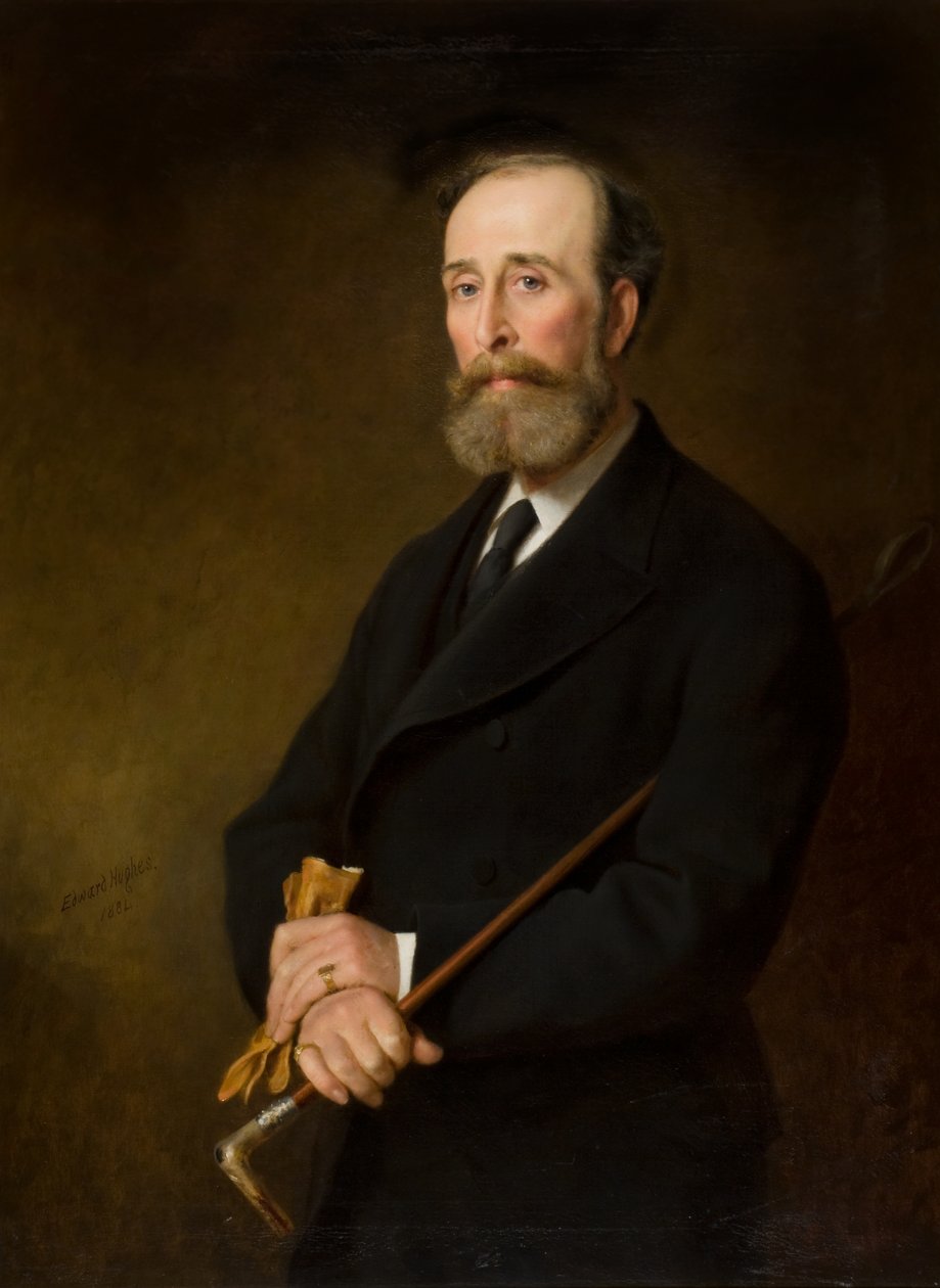 Sir William Ogilvy Dalgleish fra Errol Park (1832-1913) av Edward Hughes