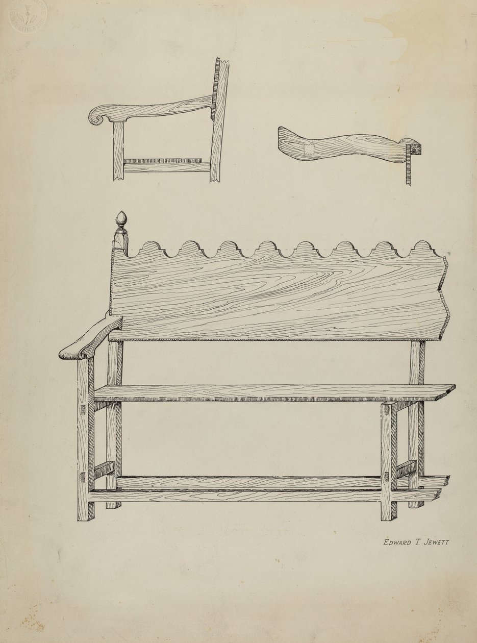 Mission Bed av Edward Jewett