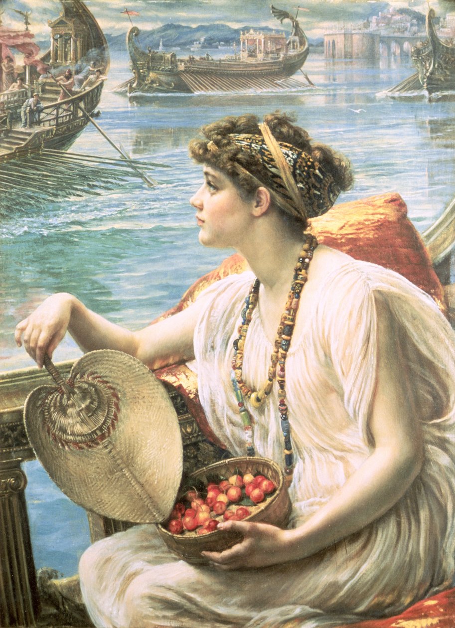 Et romersk båtkappløp av Edward John Poynter