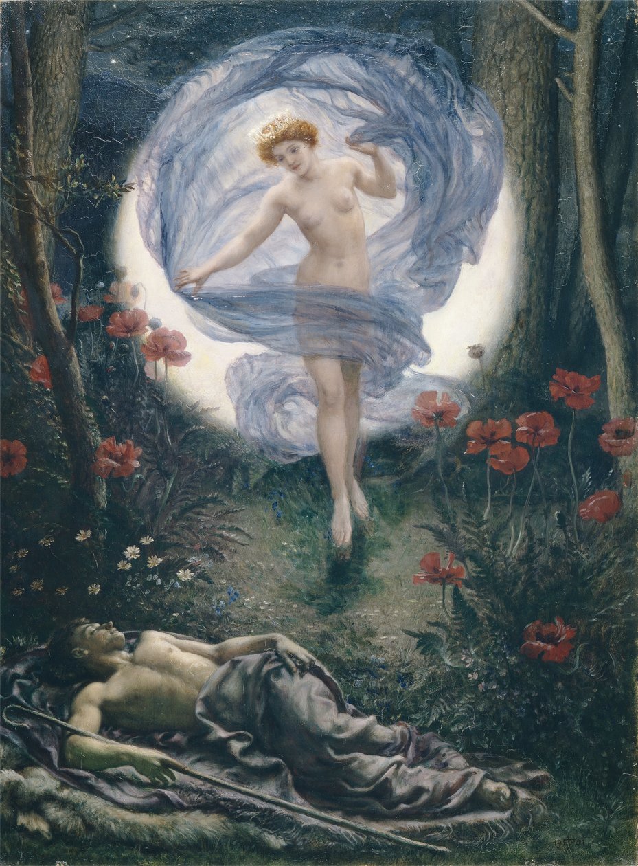 Diana og Endymion av Edward John Poynter
