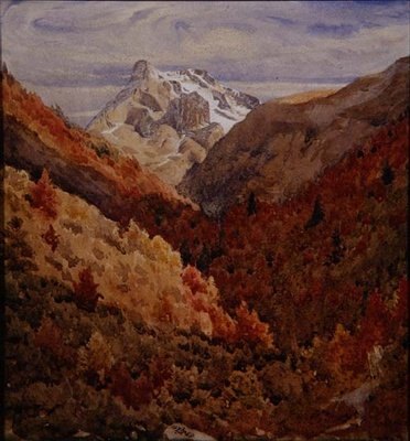 Mont Blanc av Edward John Poynter