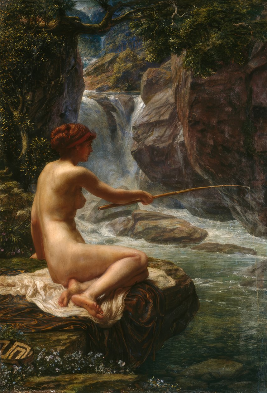 Bekkens nymfe av Edward John Poynter
