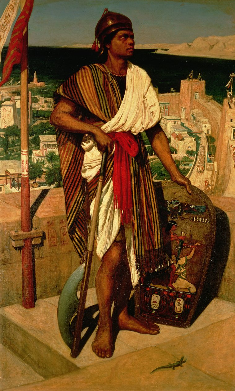 På vakt i faraoenes tid av Edward John Poynter