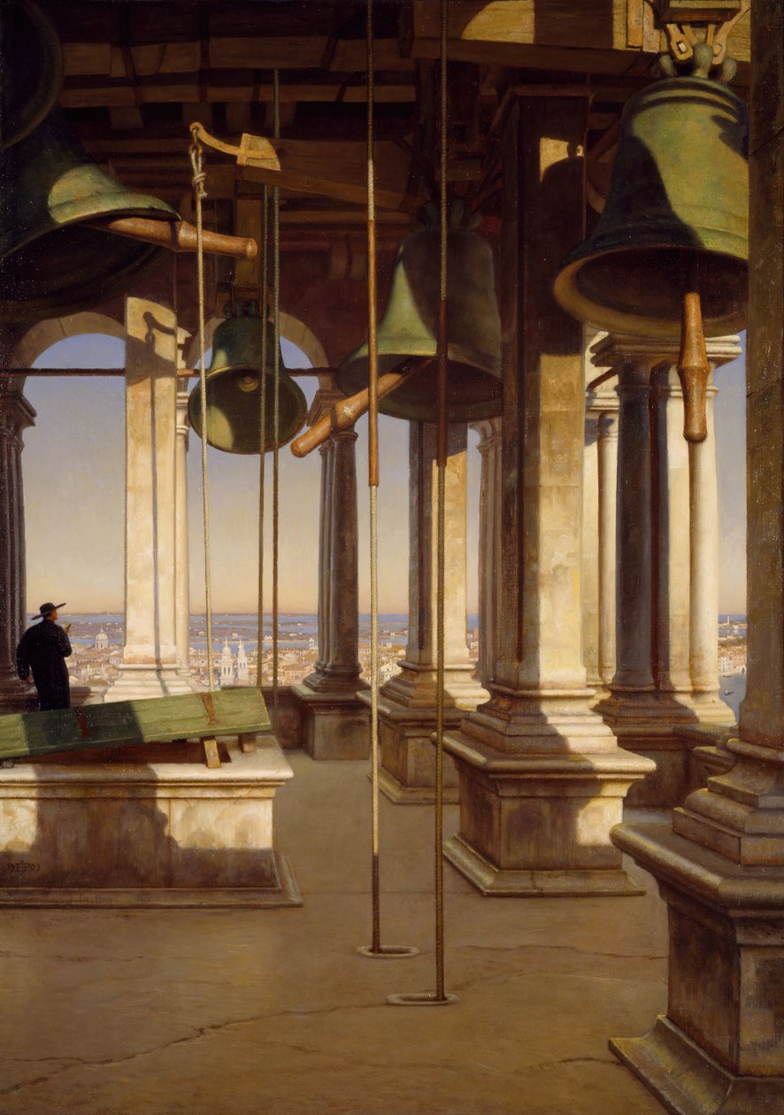 The Bells of Saint Mark's, Venezia, 1903. av Edward John Poynter