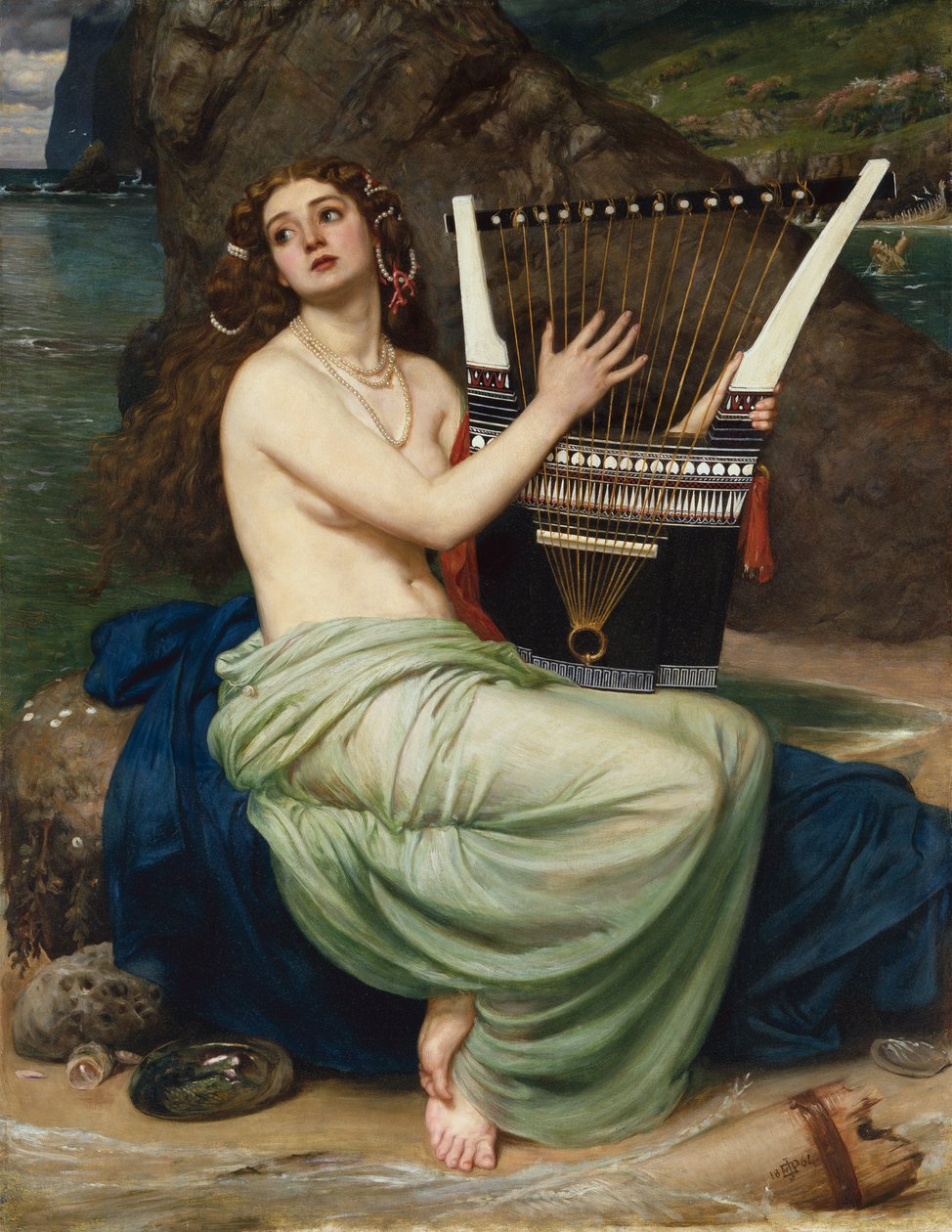 Sirenen av Edward John Poynter