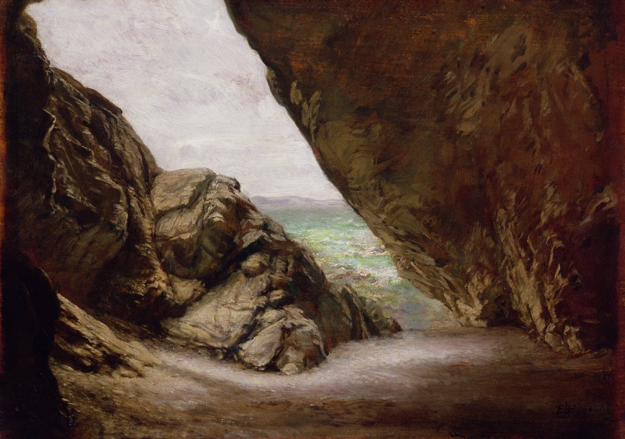 Hulen ved Tintagel, 1903 av Edward John Poynter