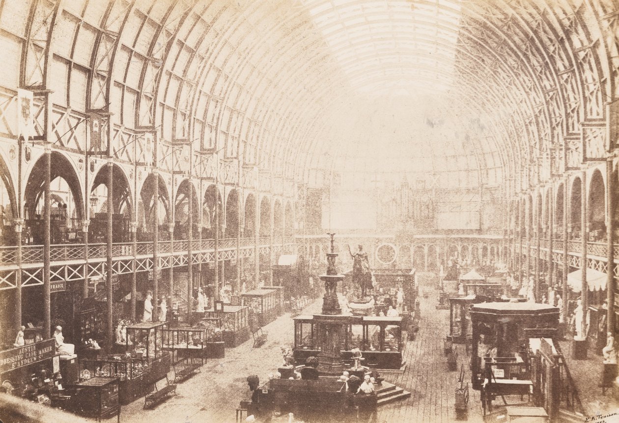 Den store industriutstillingen i Dublin i 1853, 1853 (bilde) av Edward King-Tenison