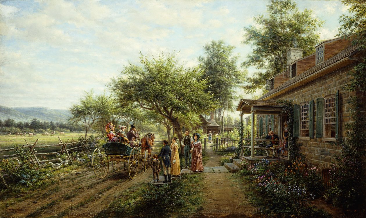 Nyheter om krigen i 1812, 1913 av Edward Lamson Henry