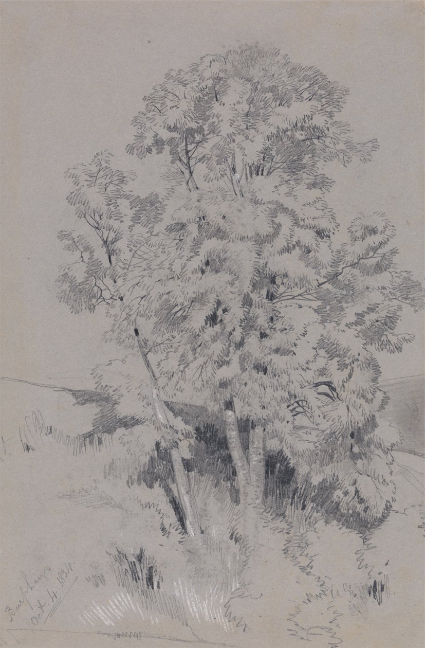 Burpham, 4. oktober 1834 av Edward Lear