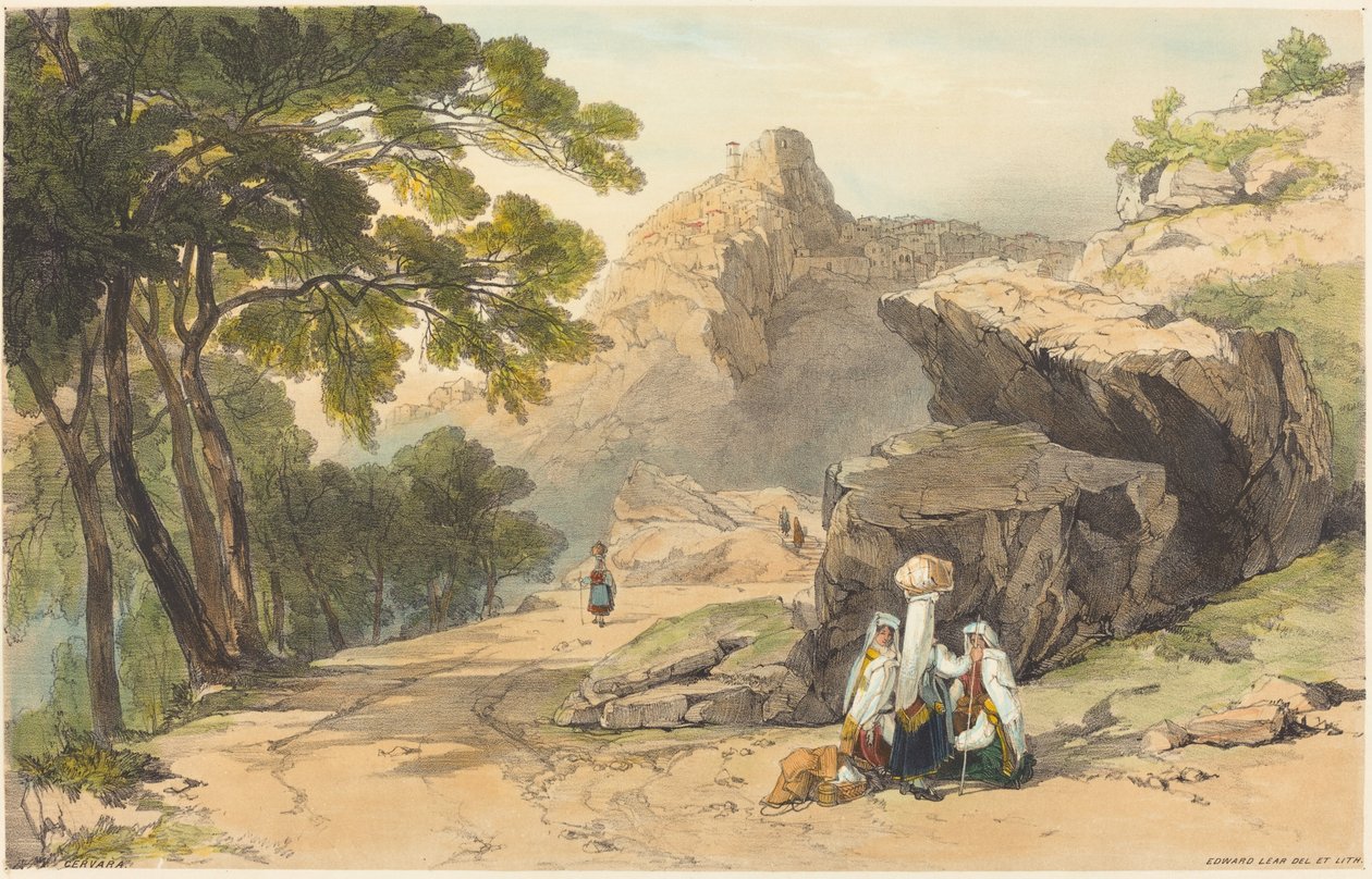 Cervara. av Edward Lear
