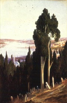 Konstantinopel fra Egypt av Edward Lear