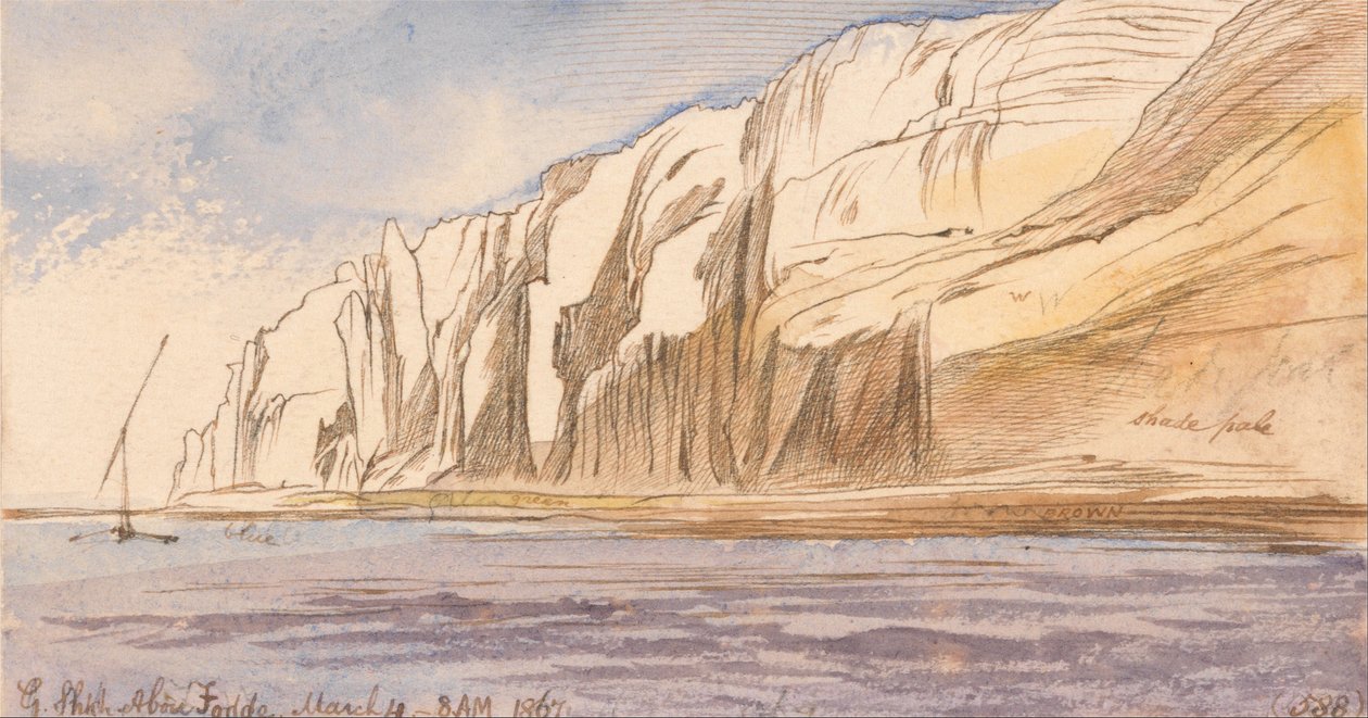 08:00, 4. mars 1867 (588) av Edward Lear