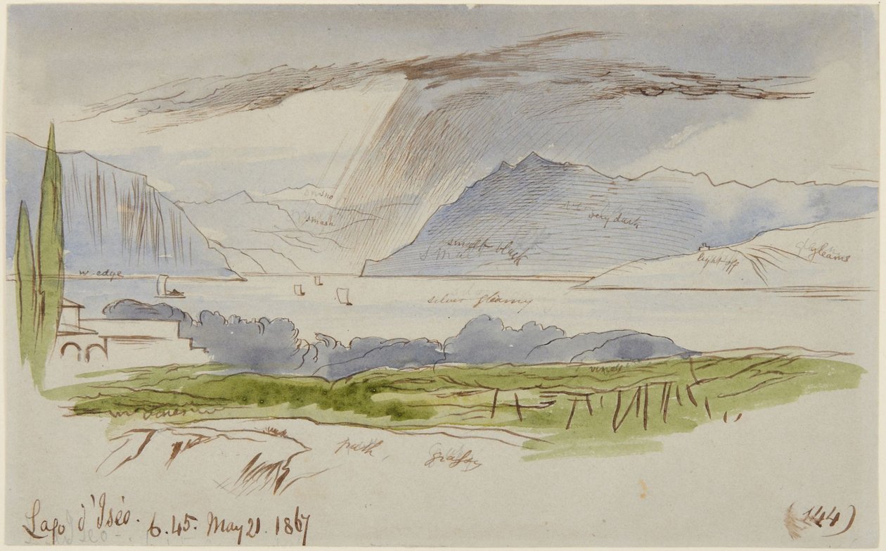 Iseosjøen av Edward Lear