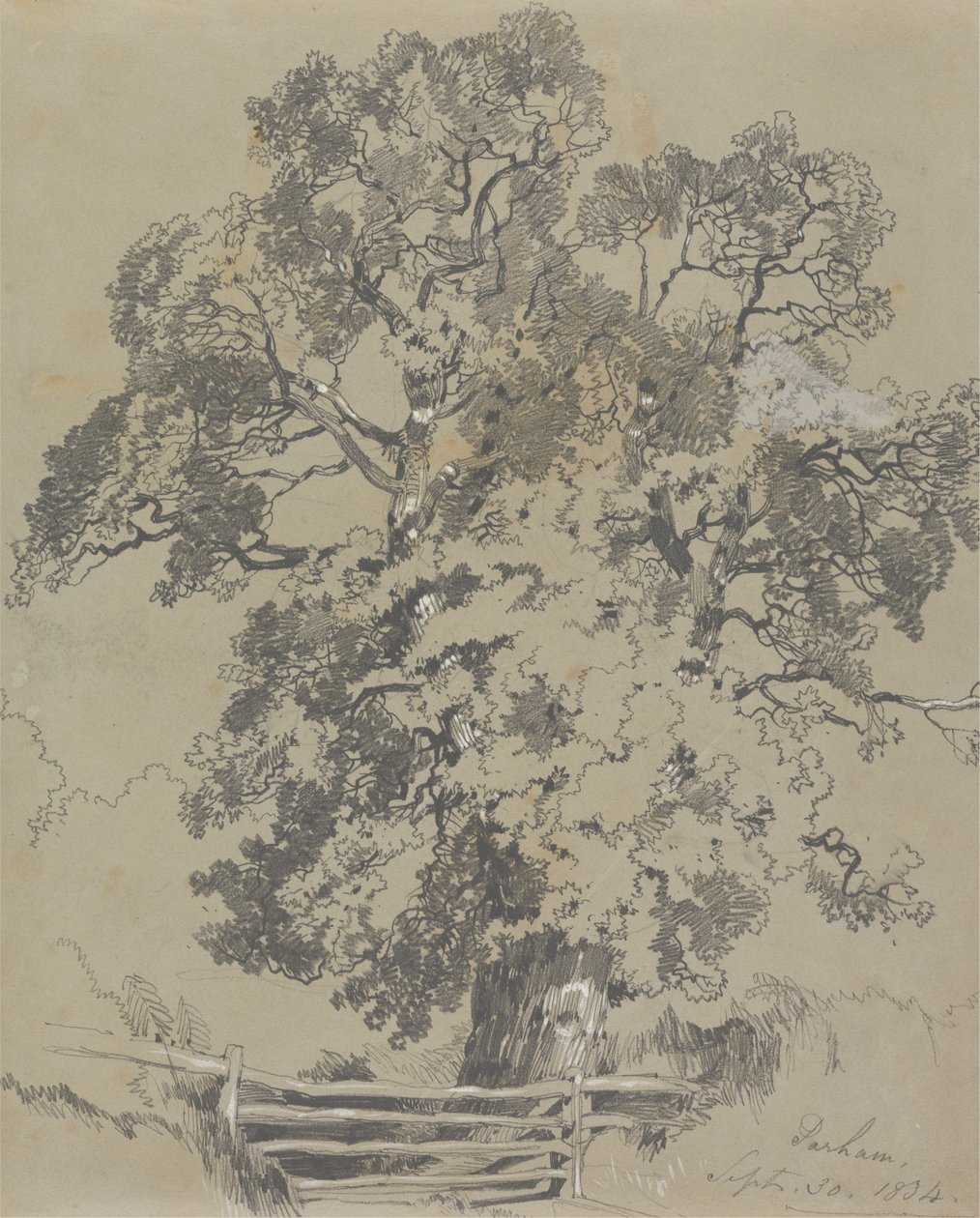 Parham, sept. 30, 1834 av Edward Lear