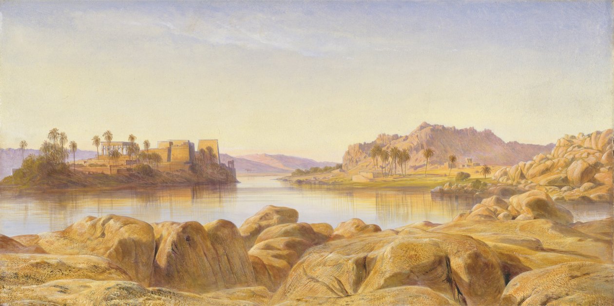 Philae, Egypt av Edward Lear