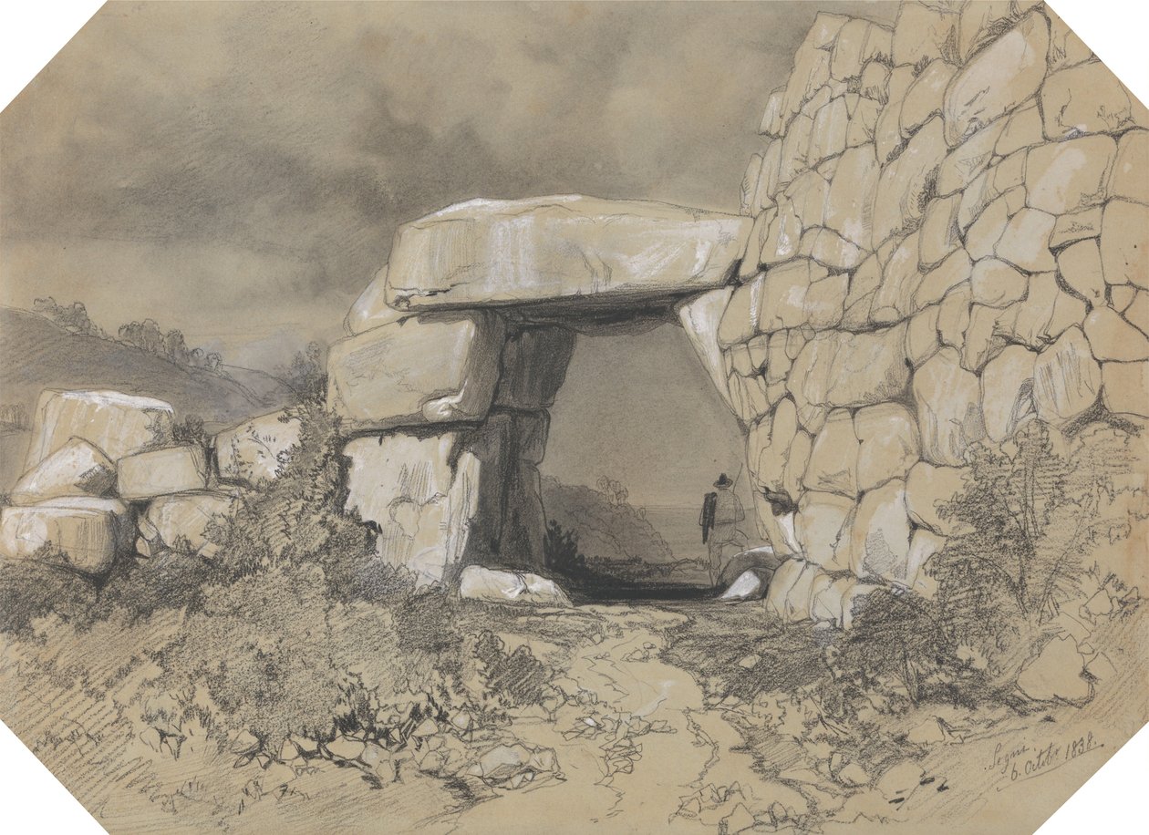 Segni, 6. oktober 1838 av Edward Lear