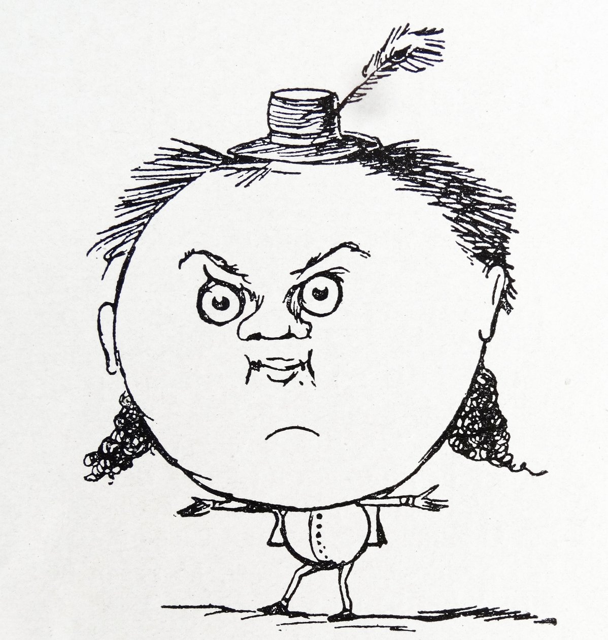 Yonghy-Bonghy-Bo-figuren (tegning) av Edward Lear