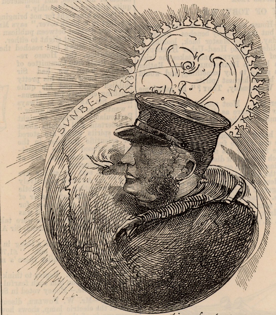 Tegneserie av Thomas Brassey av Edward Linley Sambourne