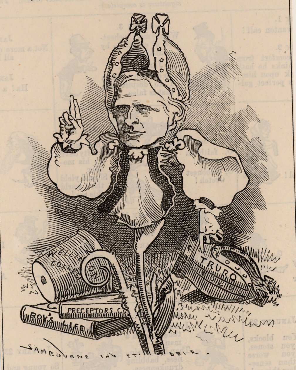 Edward White Benson av Edward Linley Sambourne