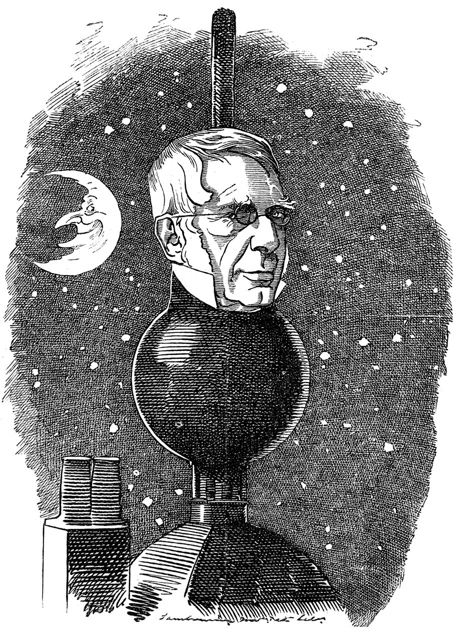 George Biddell Airy 1801-1892, engelsk astronom og geofysiker, 1883 av Edward Linley Sambourne