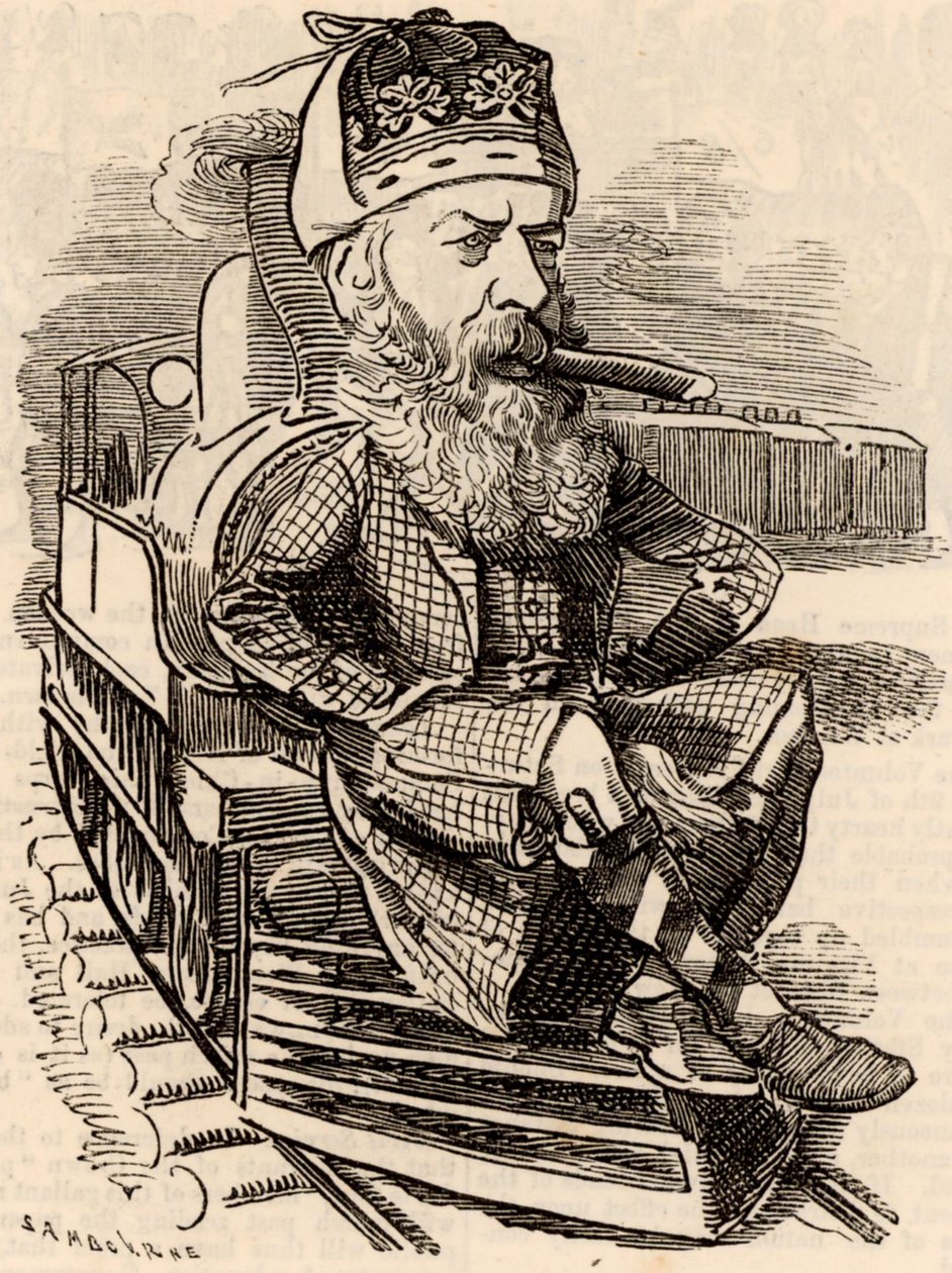 George Granville William Sutherland-Leveson-Gower av Edward Linley Sambourne