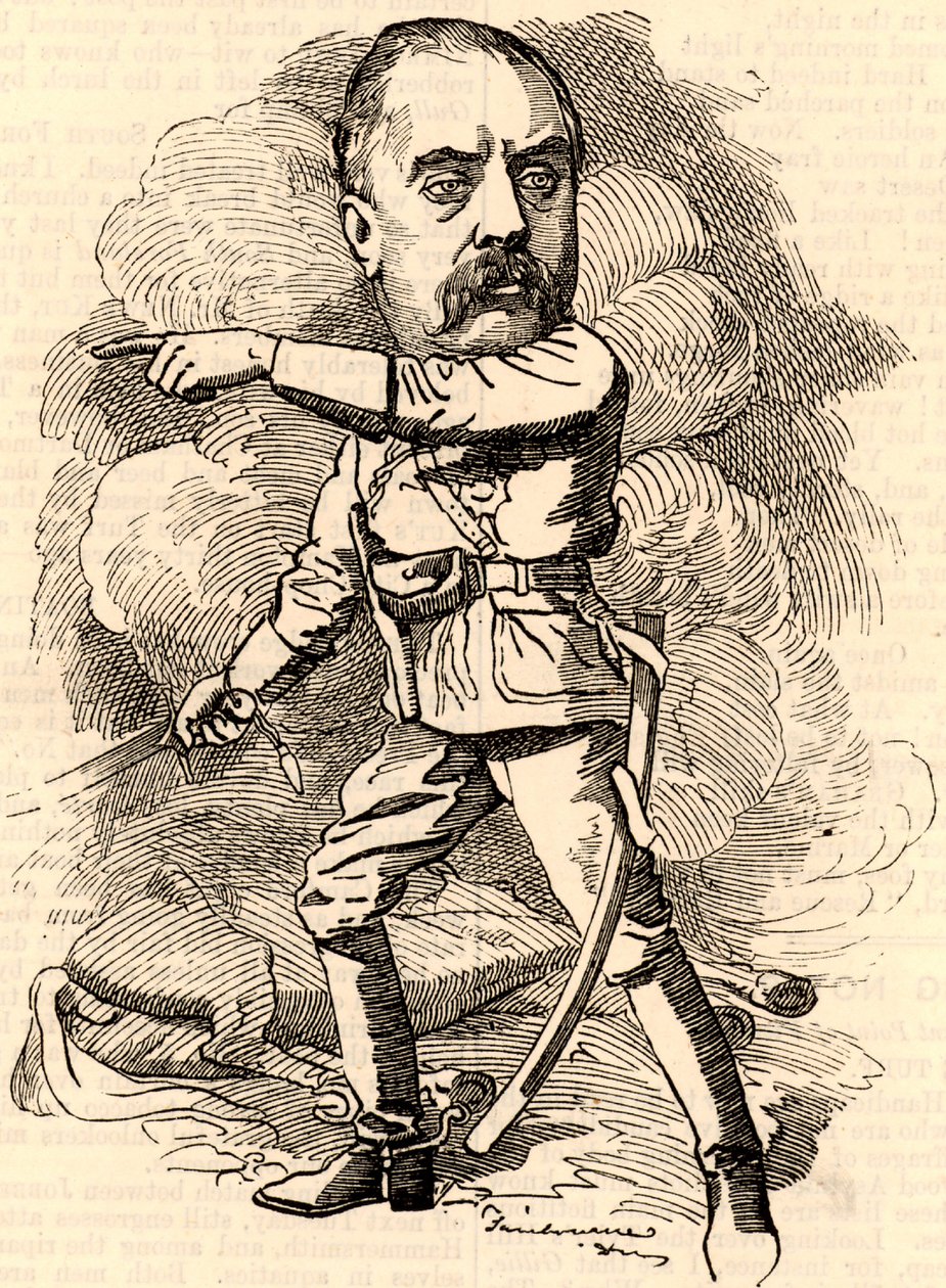 Gerald Graham (1831-1899) engelsk hæroffiser som tjenestegjorde i Royal Engineers av Edward Linley Sambourne