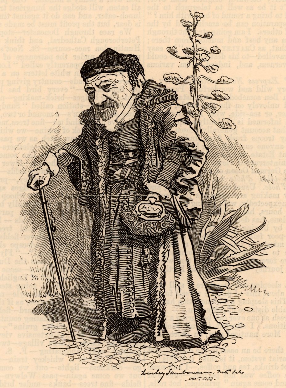 Moses Montefiore (1784–1885) av Edward Linley Sambourne