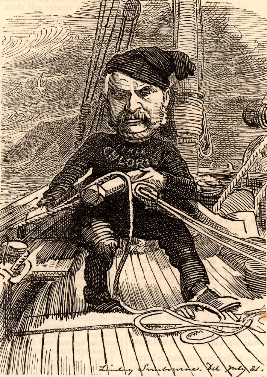 William Schwenck Gilbert (1836-1911) av Edward Linley Sambourne
