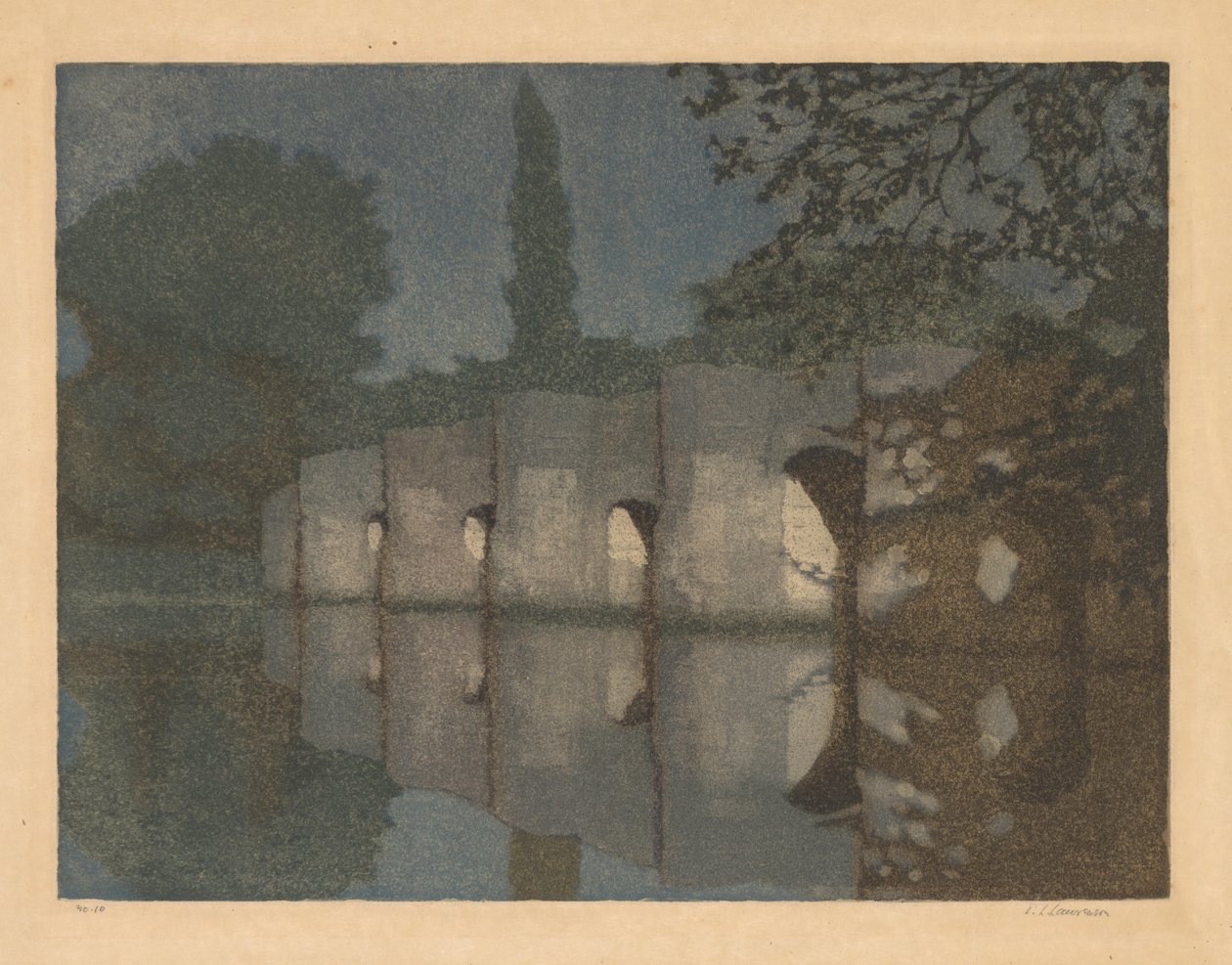 Stopham Bridge. av Edward Louis Laurenson