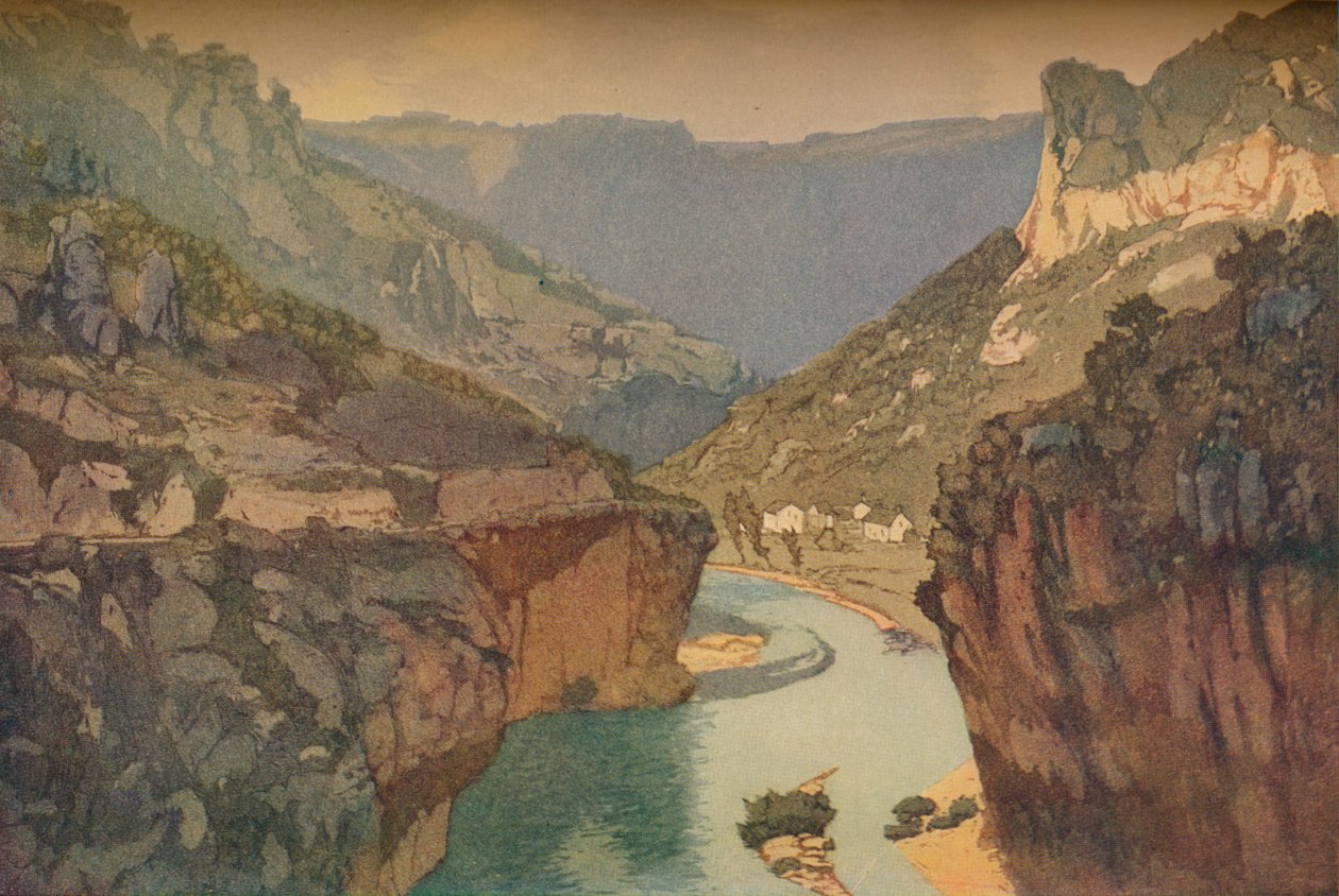 The Gorges of the Tarn, 1912, 1914 av Edward Louis Lawrenson