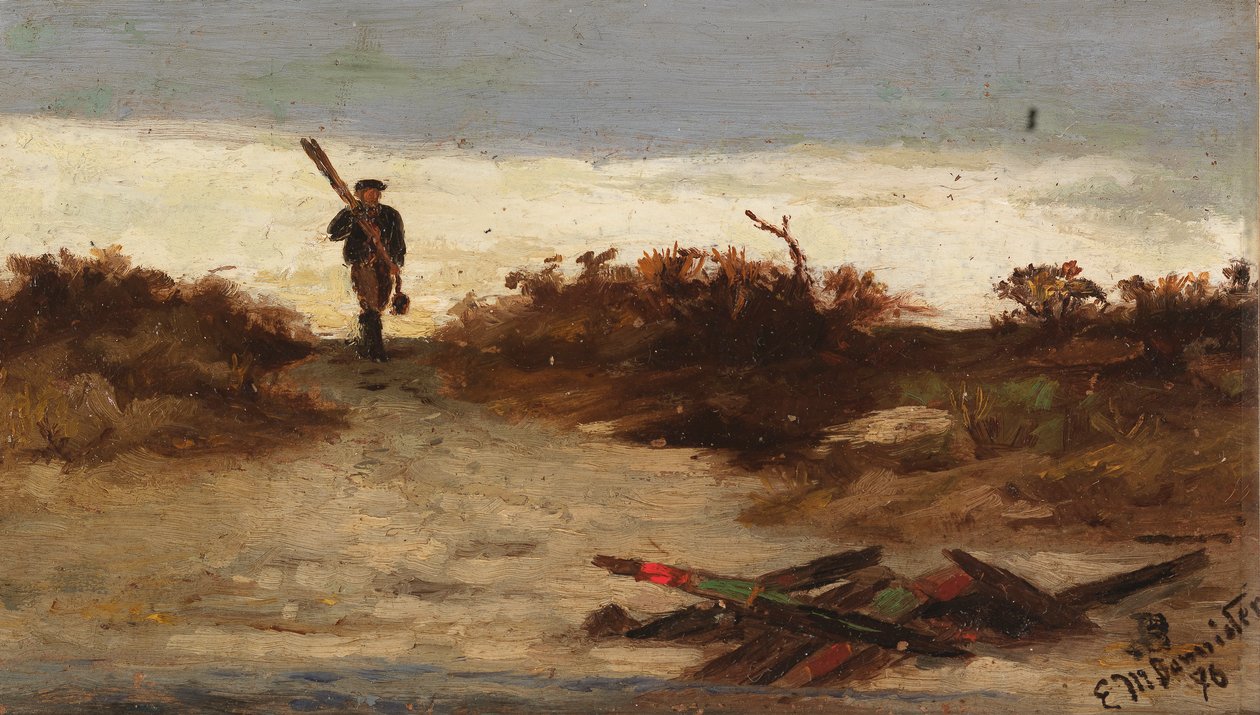 Fisherman by Water, 1886. av Edward Mitchell Bannister
