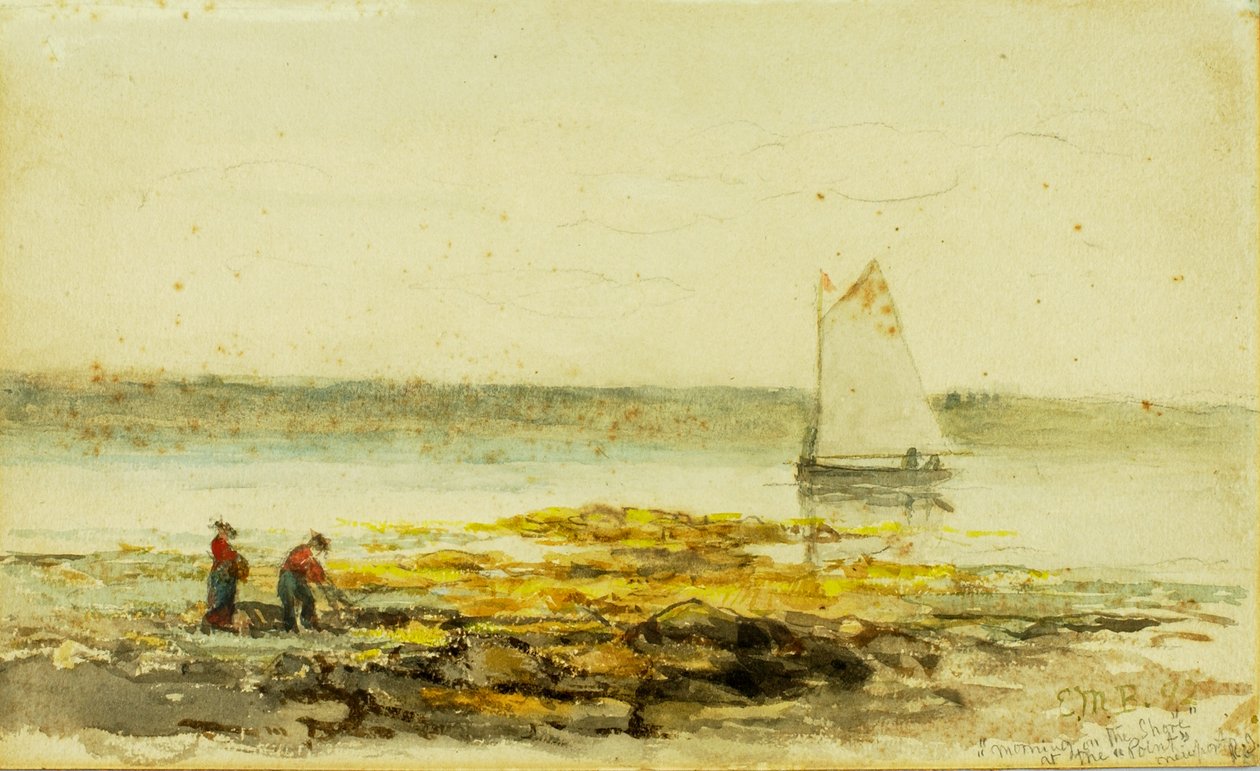 Morgen på stranden, 1892. av Edward Mitchell Bannister
