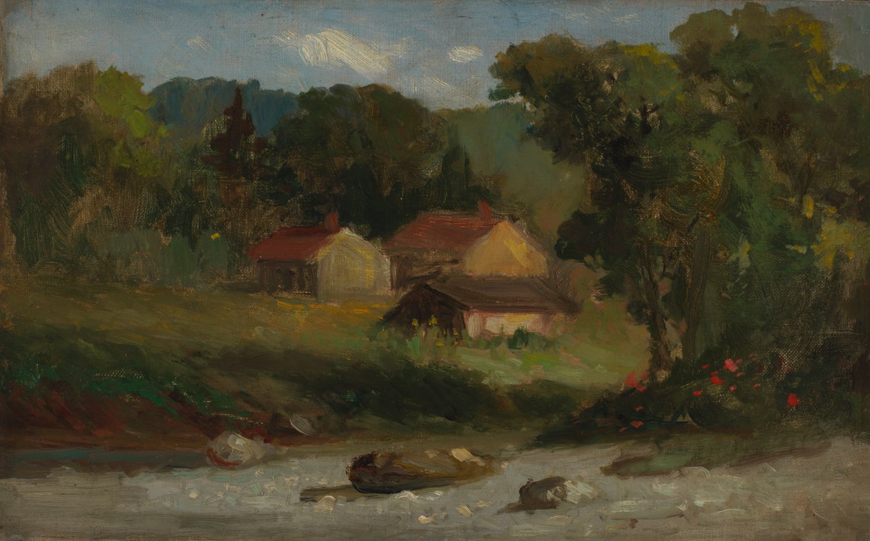 Rocky Farm, Newport, 1891. av Edward Mitchell Bannister