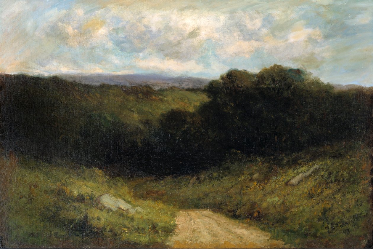 Veien til dalen, n.d. av Edward Mitchell Bannister
