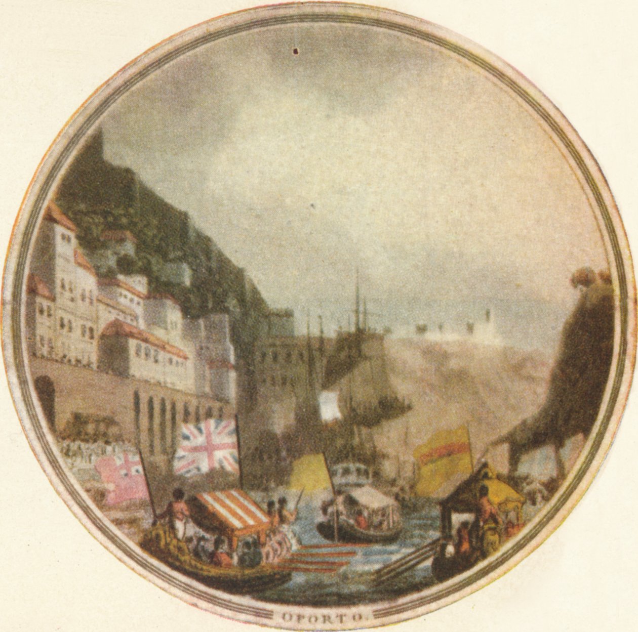 Passasje av Douro, 1815, 1910 av Edward Orme