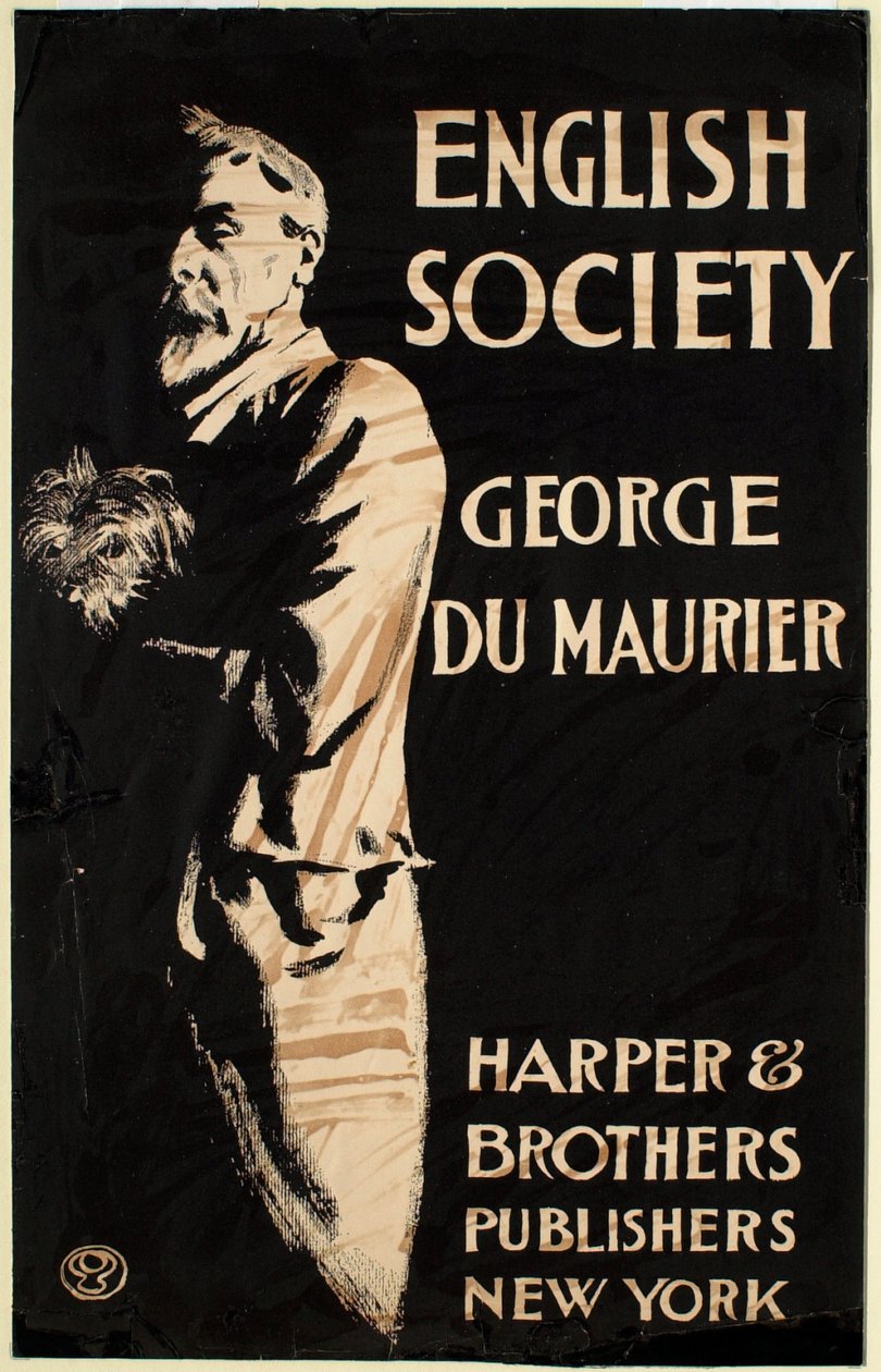 Engelsk selskapsliv, av George du Maurier, Harper & Brothers, forlag av Edward Penfield
