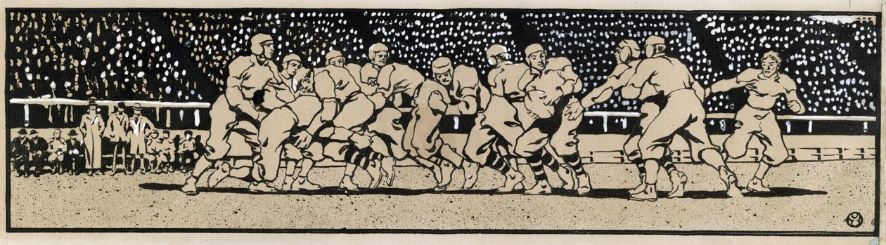 Fotballkamp av Edward Penfield