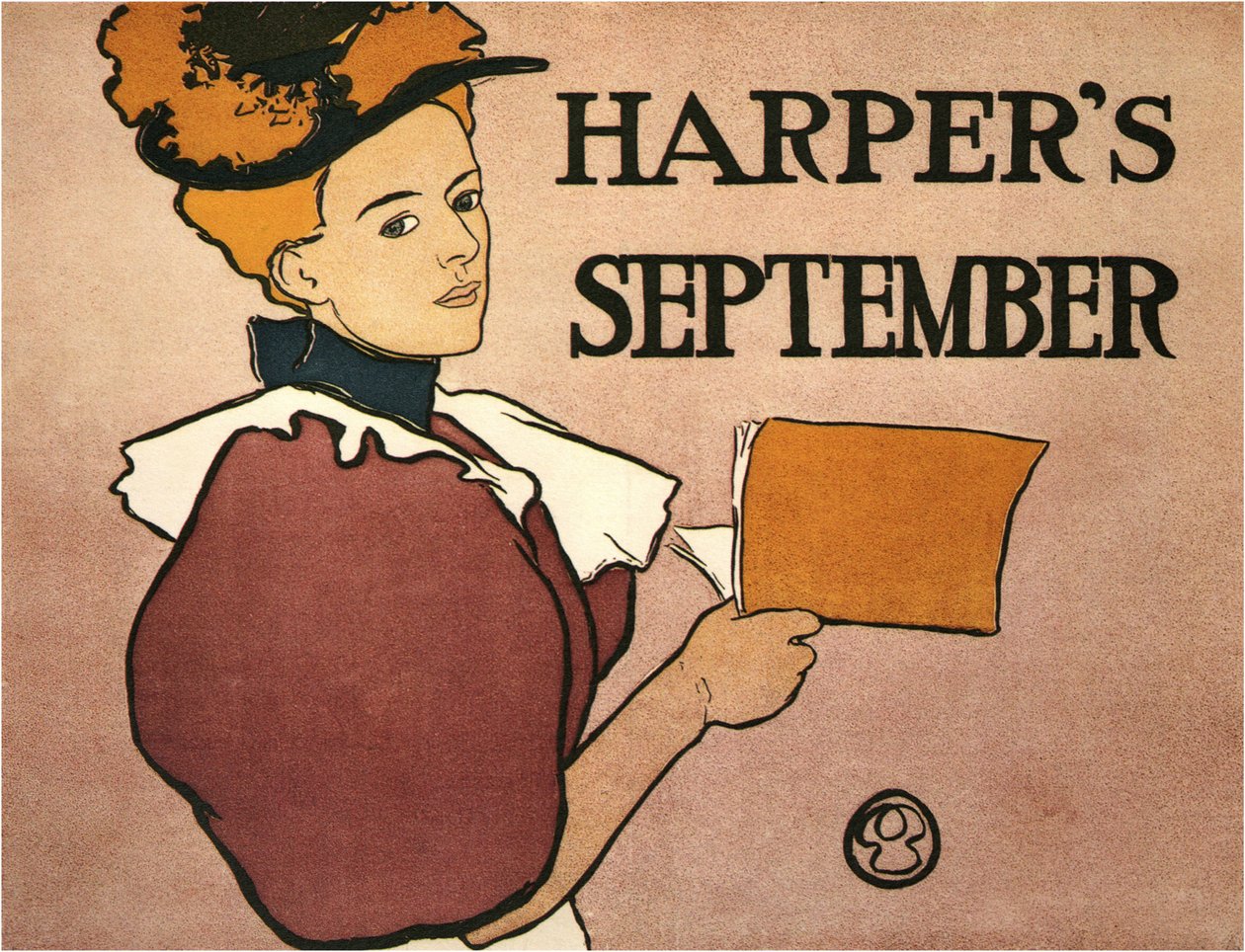 Harpers september, 1896 av Edward Penfield