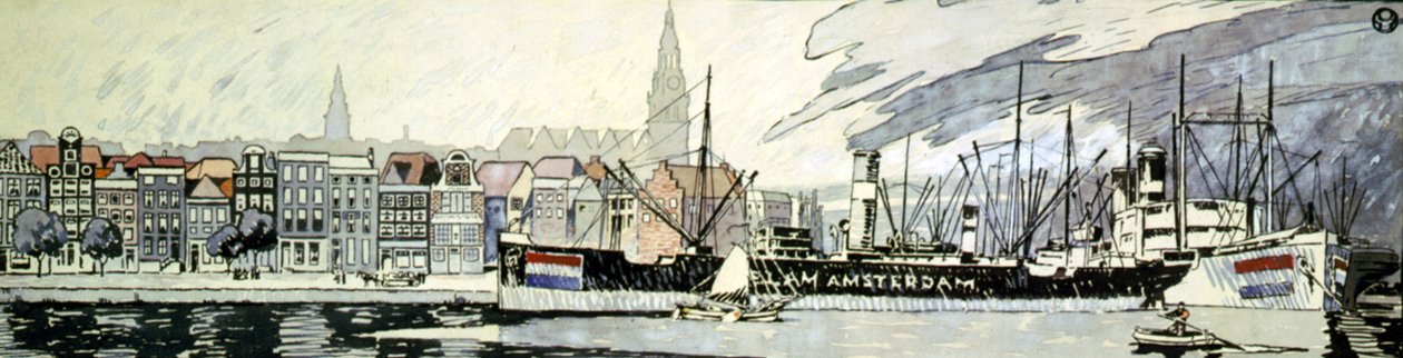 Holland og skipene hennes av Edward Penfield