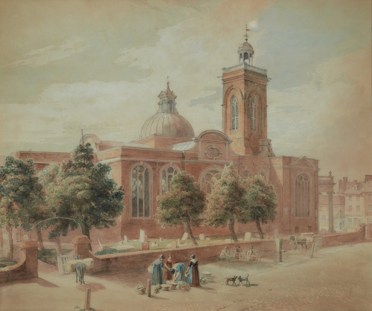 All Saints' Church, Northampton av Edward Pretty