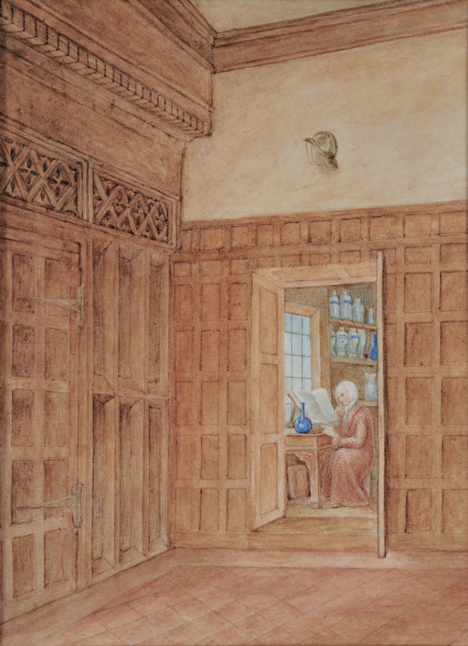 Hjørne av The Great Hall som viser Dr. Charles sin operasjon av Edward Pretty