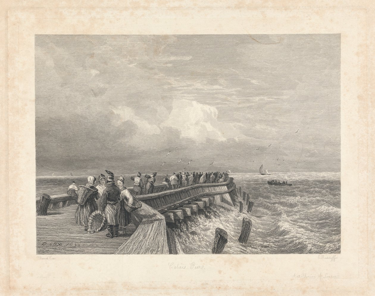 Calais brygge av Edward Radclyffe