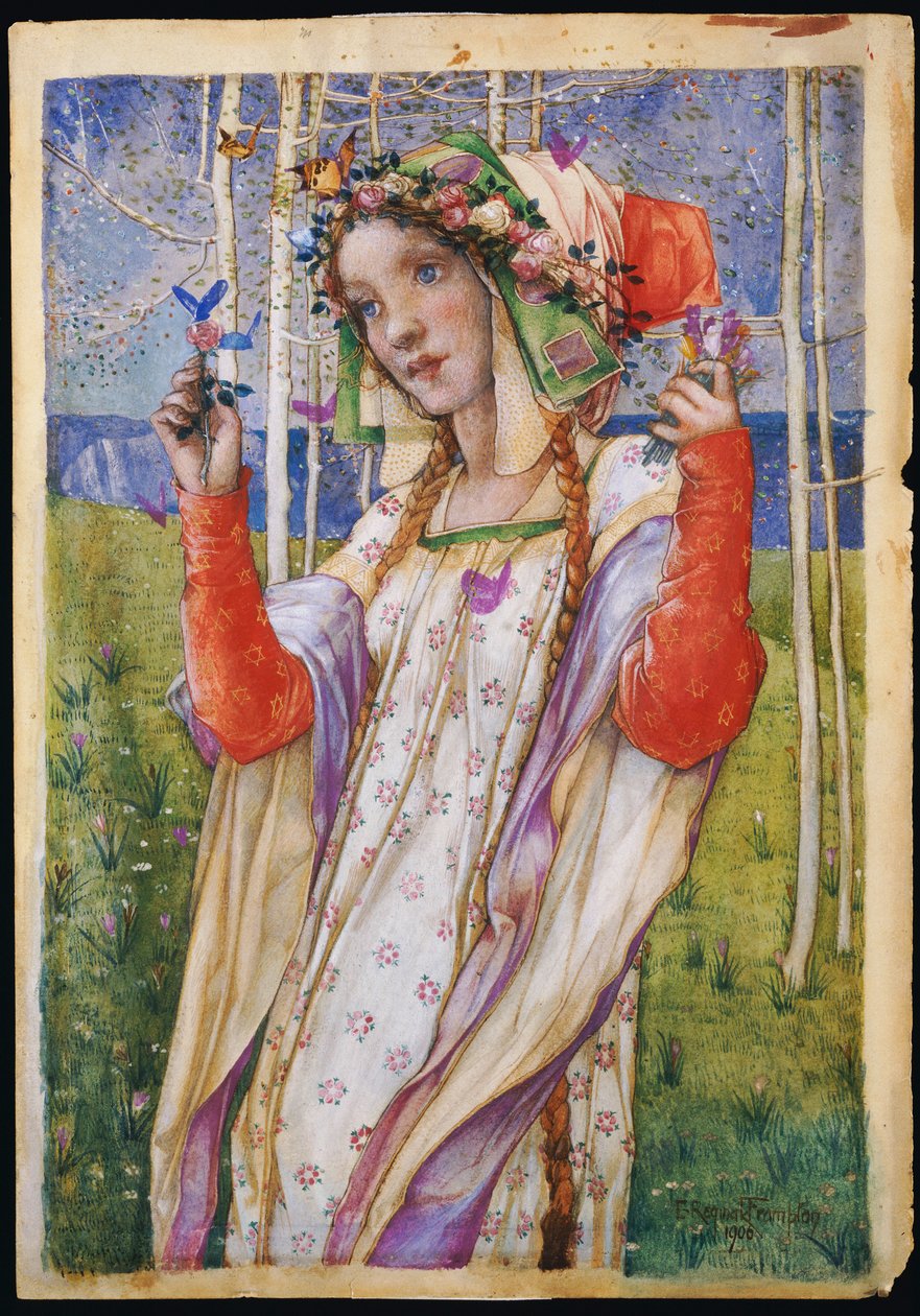 Eventyrland, 1906 av Edward Reginald Frampton