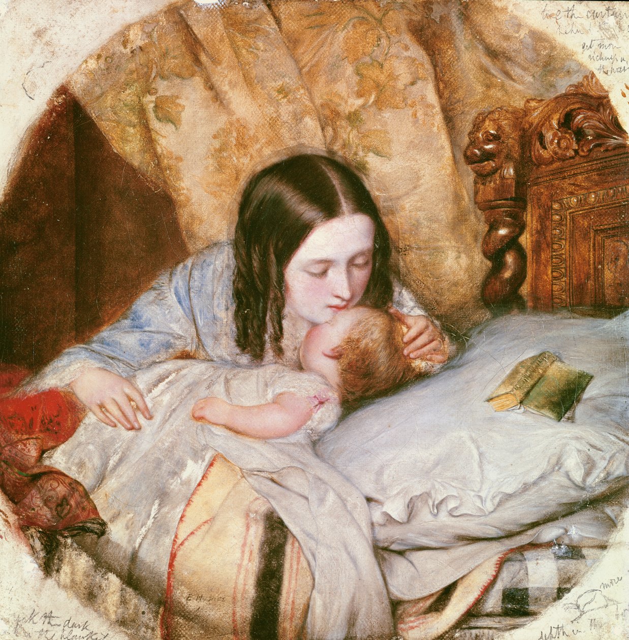 God nattkysset av Edward Robert Hughes