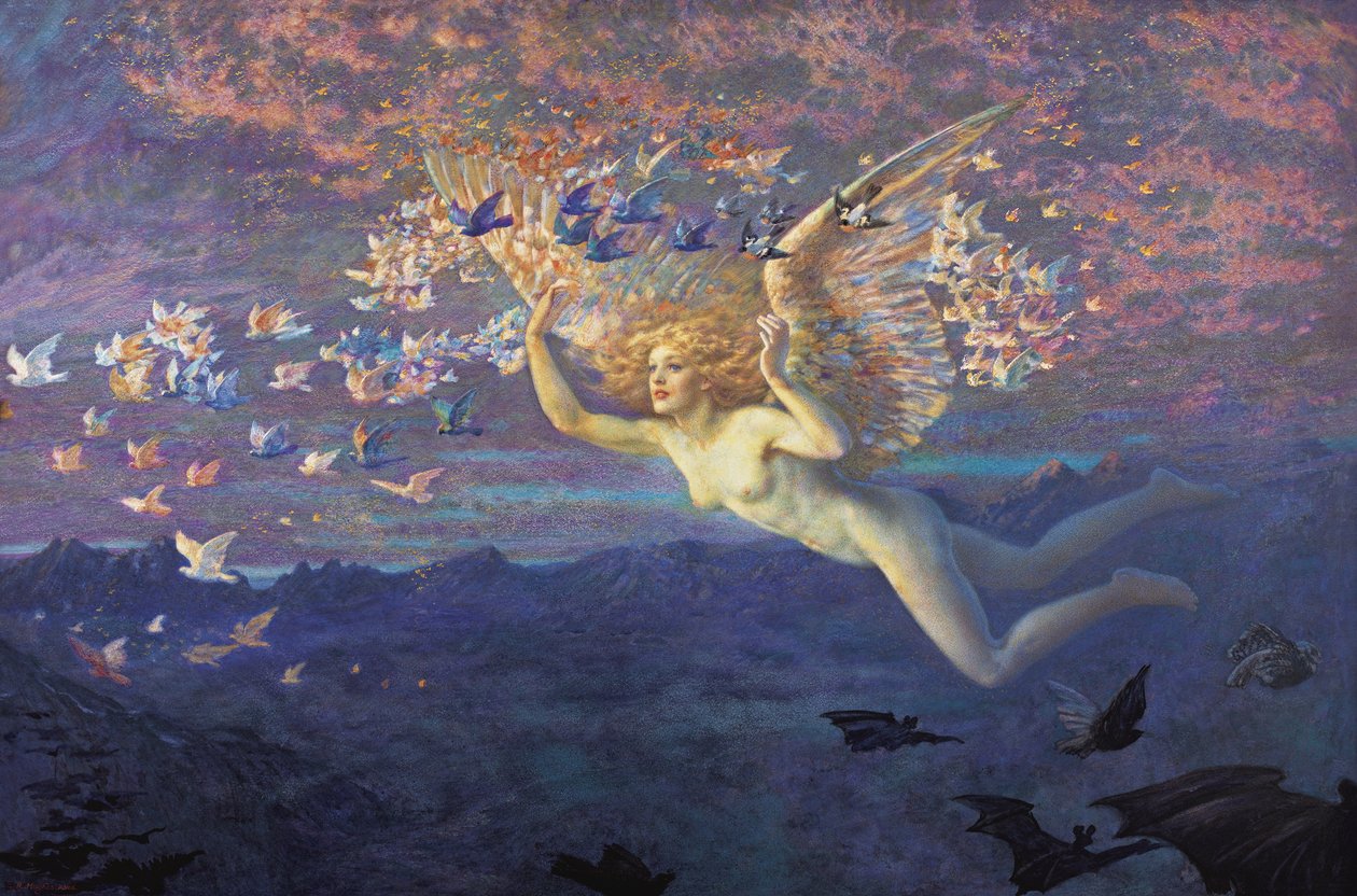 Morgenens vinger av Edward Robert Hughes