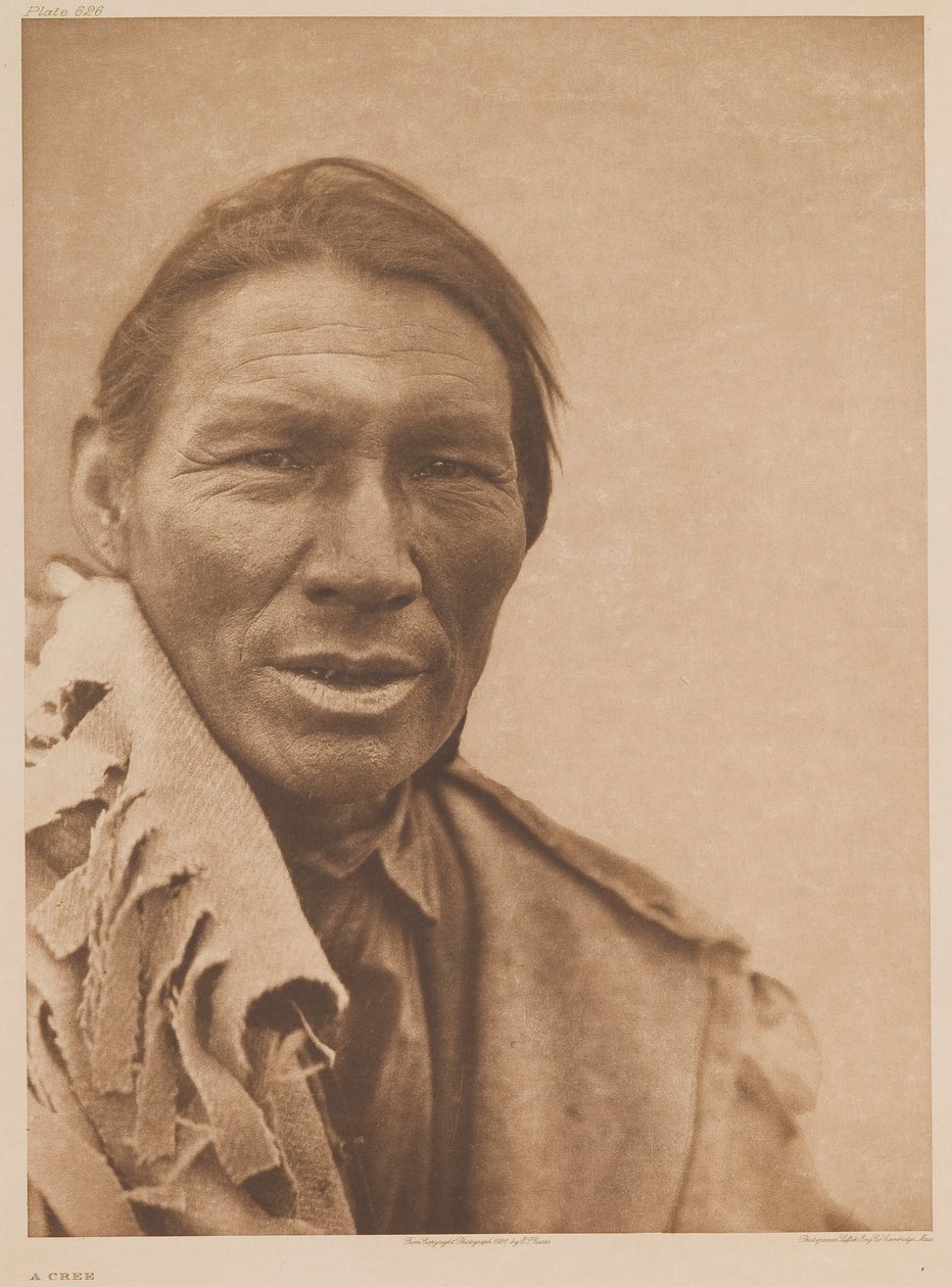 En cree av Edward S. Curtis
